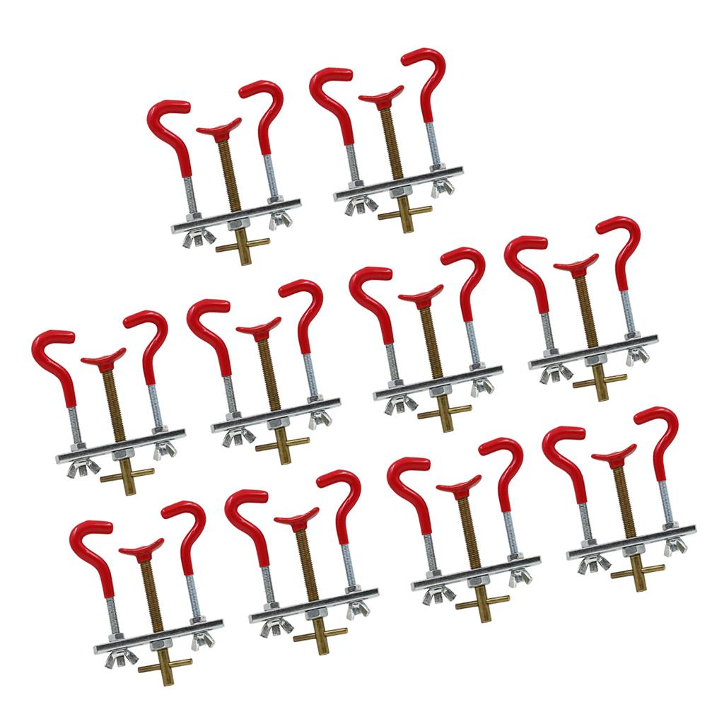 10 Pieces Steel Garden Care Gardening Bonsai Tool Tree Branch Trunk Bender