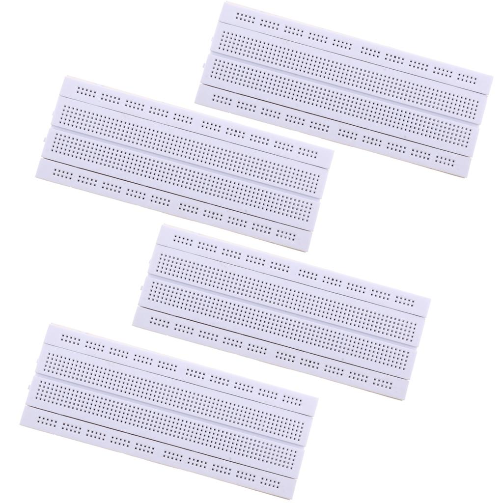 4Pcs 840 Points Prototype Solderless Bread Board Breadboards PCB Test Board