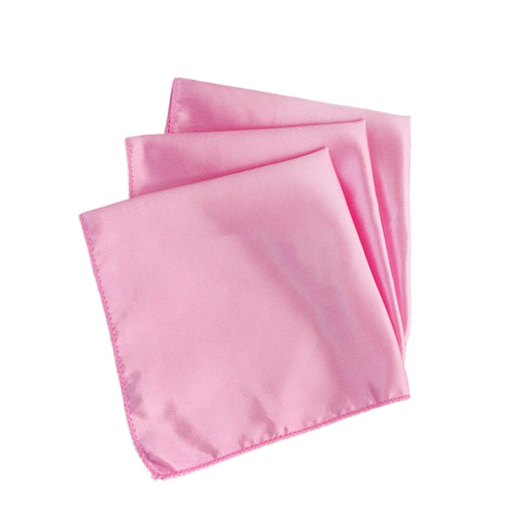 40pcs Polyester Napkin Pocket Handkerchief Square Wedding Party Tableware 06