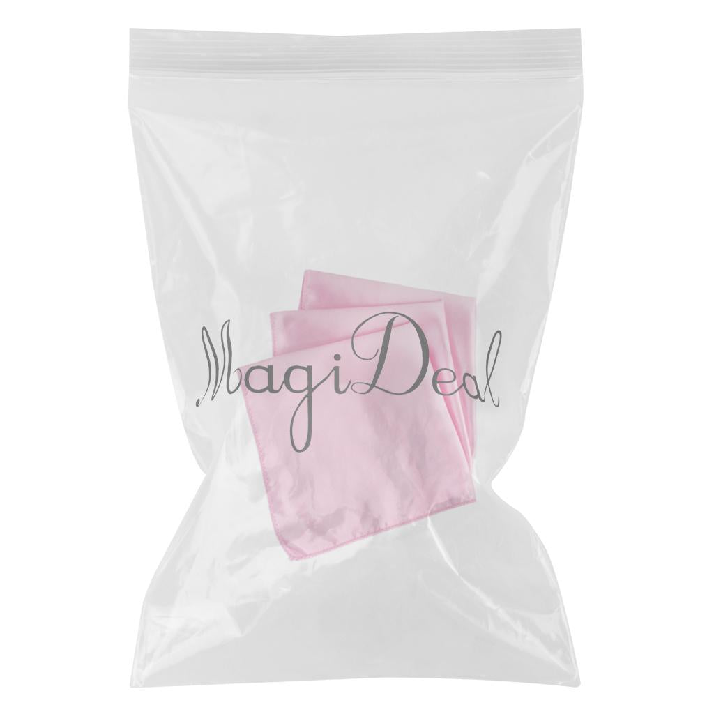 40pcs Polyester Napkin Pocket Handkerchief Square Wedding Party Tableware 06