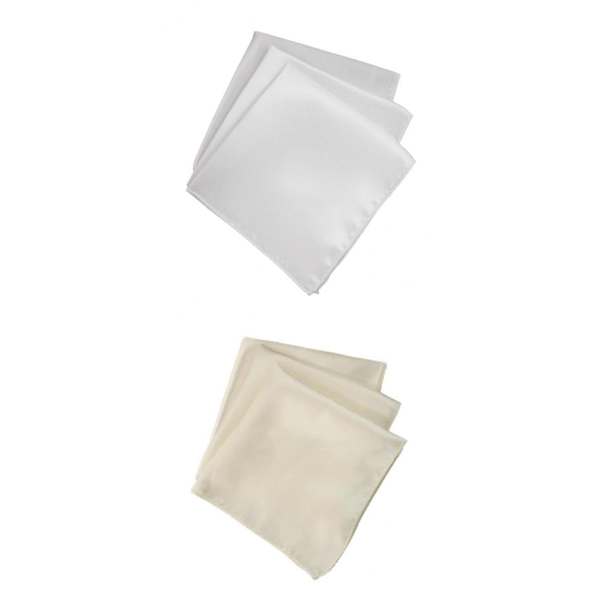 20pcs Polyester Napkin Pocket Handkerchief Square Wedding Party Tableware