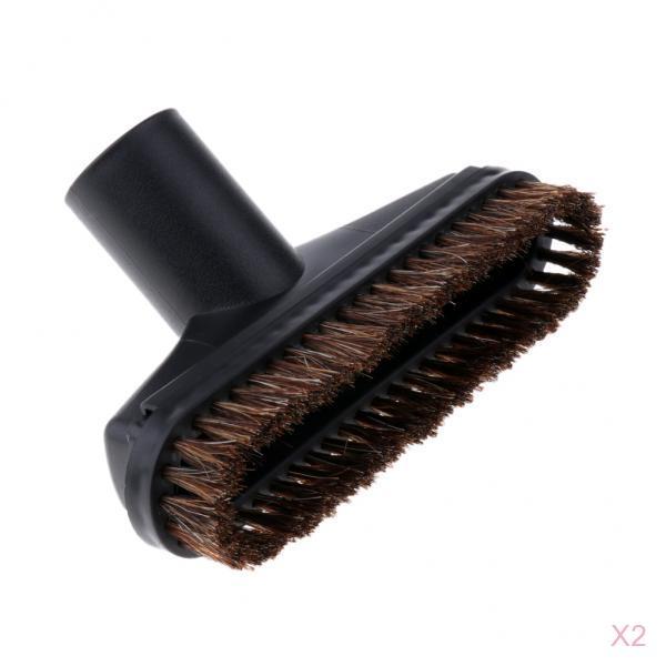 2pcs 32mm Detachable Vacuum Bristle Dust Brush Power Nozzle Soft Horsehair