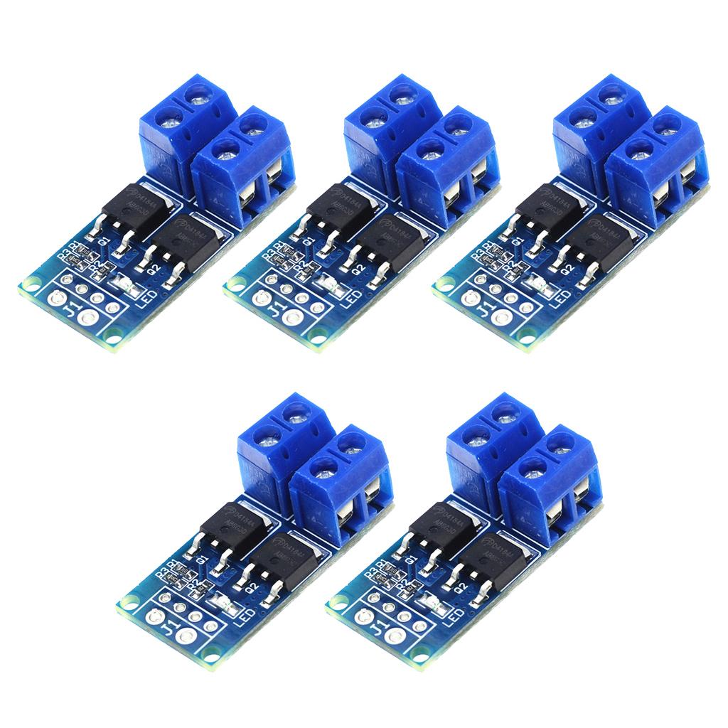 5Pc Trigger Switch Drive Module Support PWM Regulator 0-20khz DC5-36V
