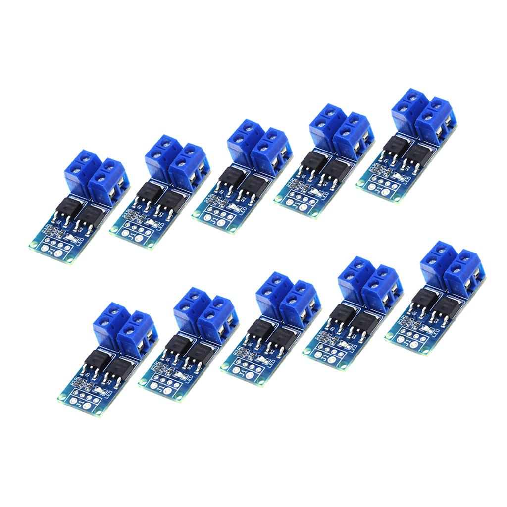 10Pc Trigger Switch Drive Module Support PWM Regulator 0-20khz DC5-36V