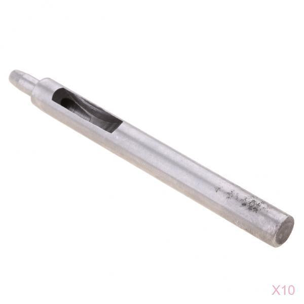 10x Craft Tool Round Hole Drive Punch for Leather Belt Watch Gasket 3.5mm