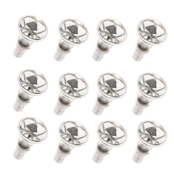 12Pcs R39 Reflector Tungsten Filament Spotlight Bulb Lamp SES E14 25W