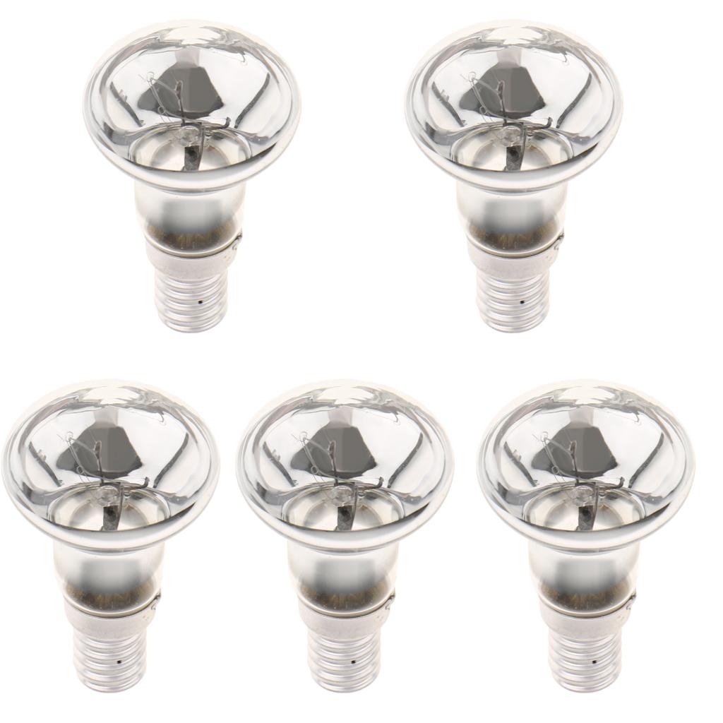 5x R39 Reflector Spotlight Bulb Lamp Lightbulb Small Screw SES E14 30W