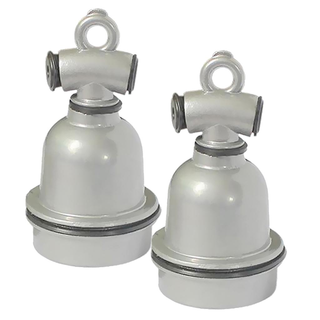 2Pcs E27 Waterproof Aluminium Bulb Lamp Heater Holder Lamp Socket for Pig