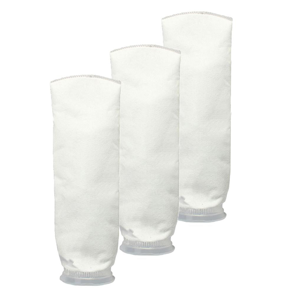 3Pcs 150 um Aquarium Fish Tank Marine Sump Felt Pre Filter Sock Bag