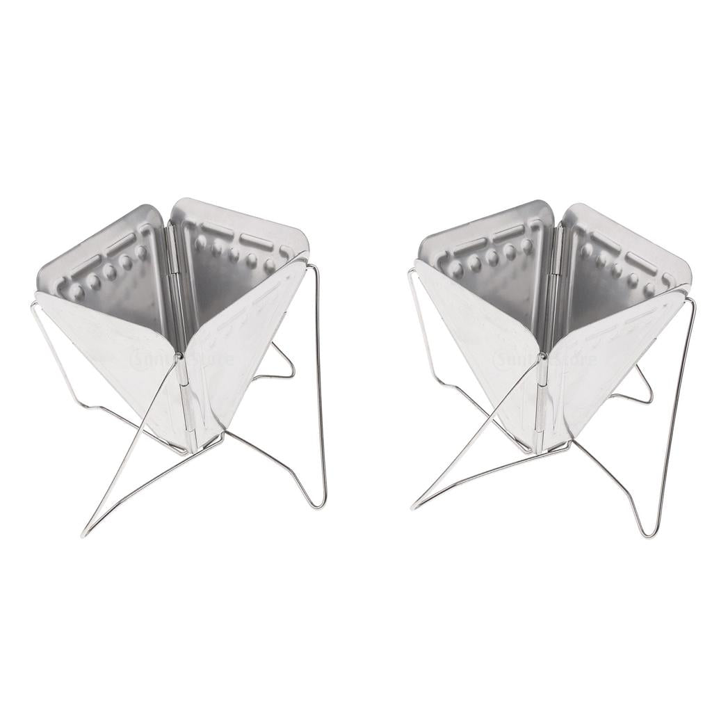 2pcs Folding Coffee Drip Support Stainless Steel Coffee Filter Holder Stand