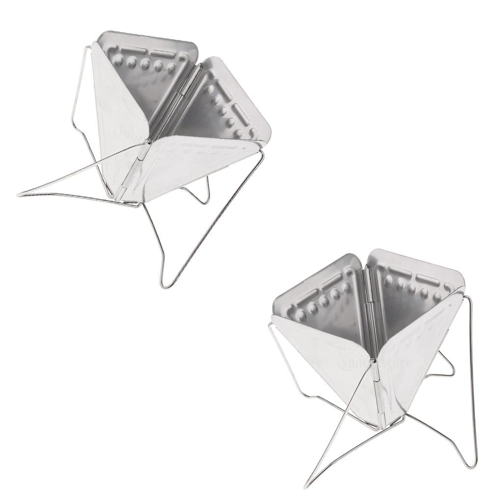 2pcs Folding Coffee Drip Support Stainless Steel Coffee Filter Holder Stand