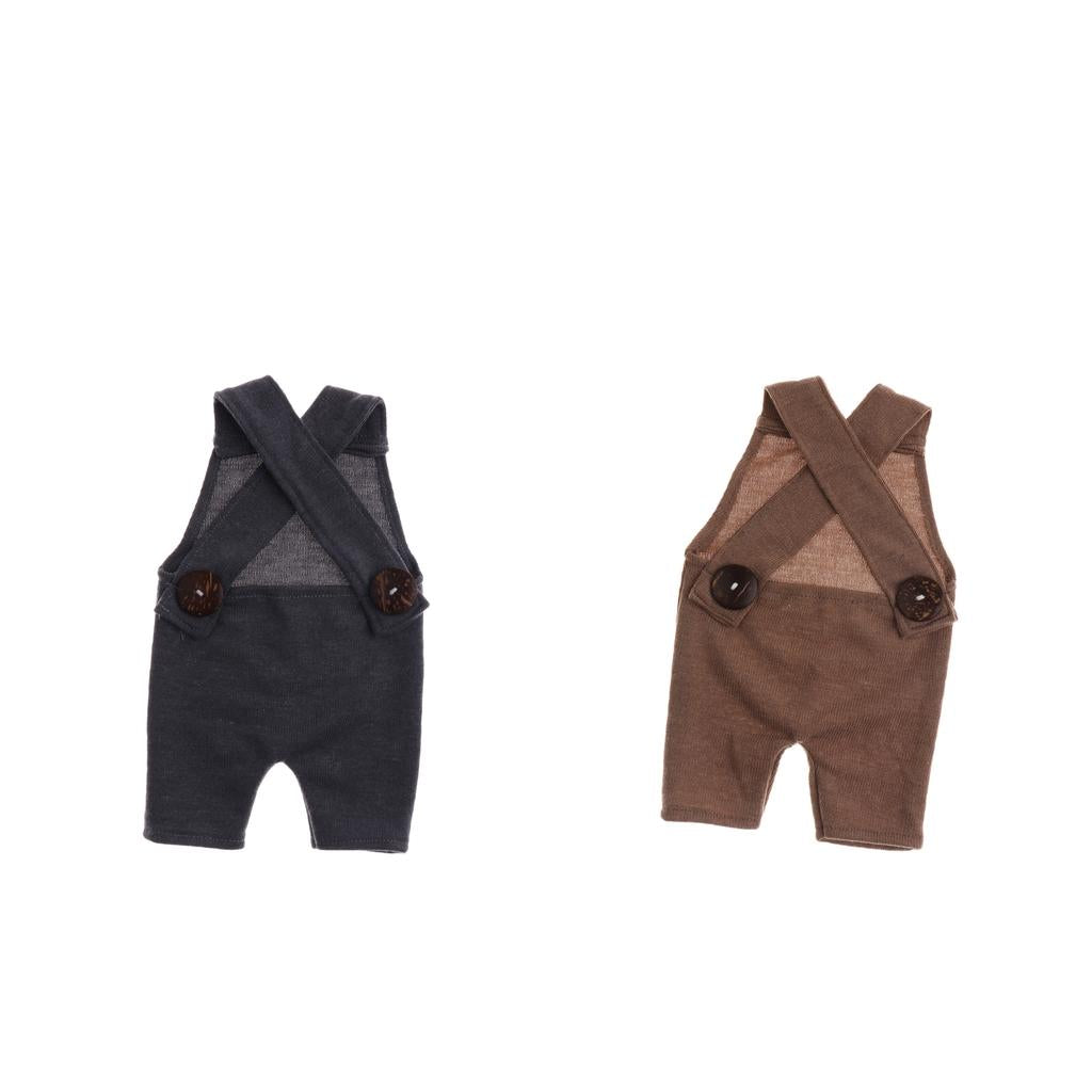 2Pcs Unisex Newborn Baby Girl Boy Outfits Photography Props Rompers