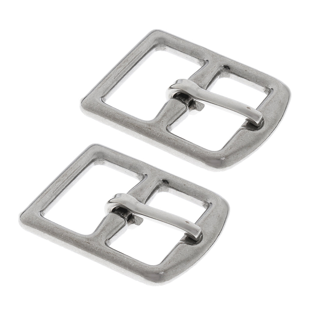 2pcs Stainless Steel Stirrup Belt Buckle Stirrup Belt Accessories Equestrian