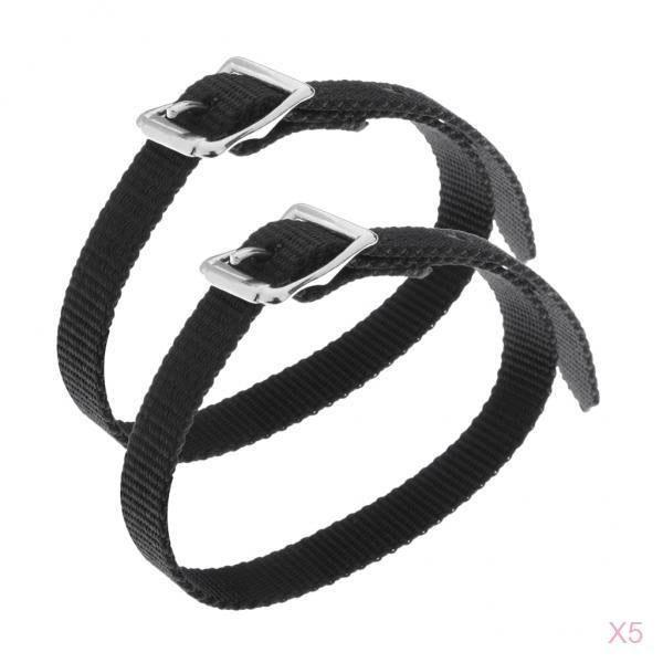 10 Pieces Thickened English Spurs Straps Horse Riding Equestrian Accessories