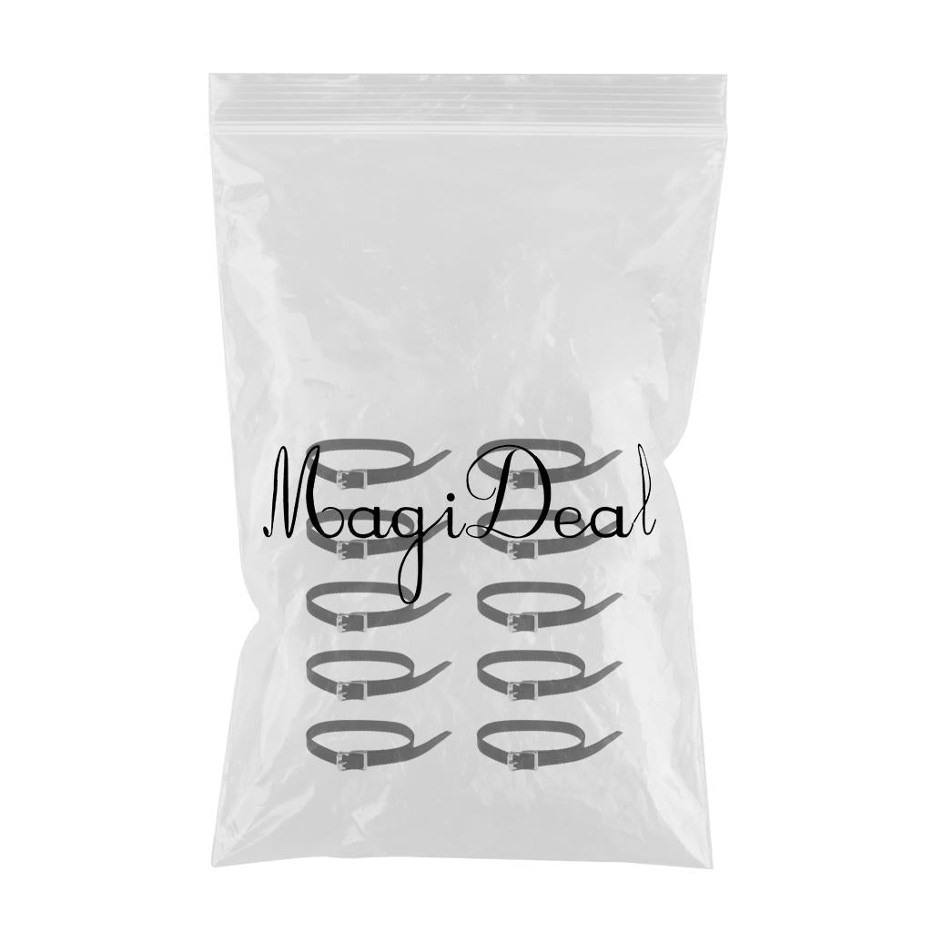 10 Pieces Thickened English Spurs Straps Horse Riding Equestrian Accessories
