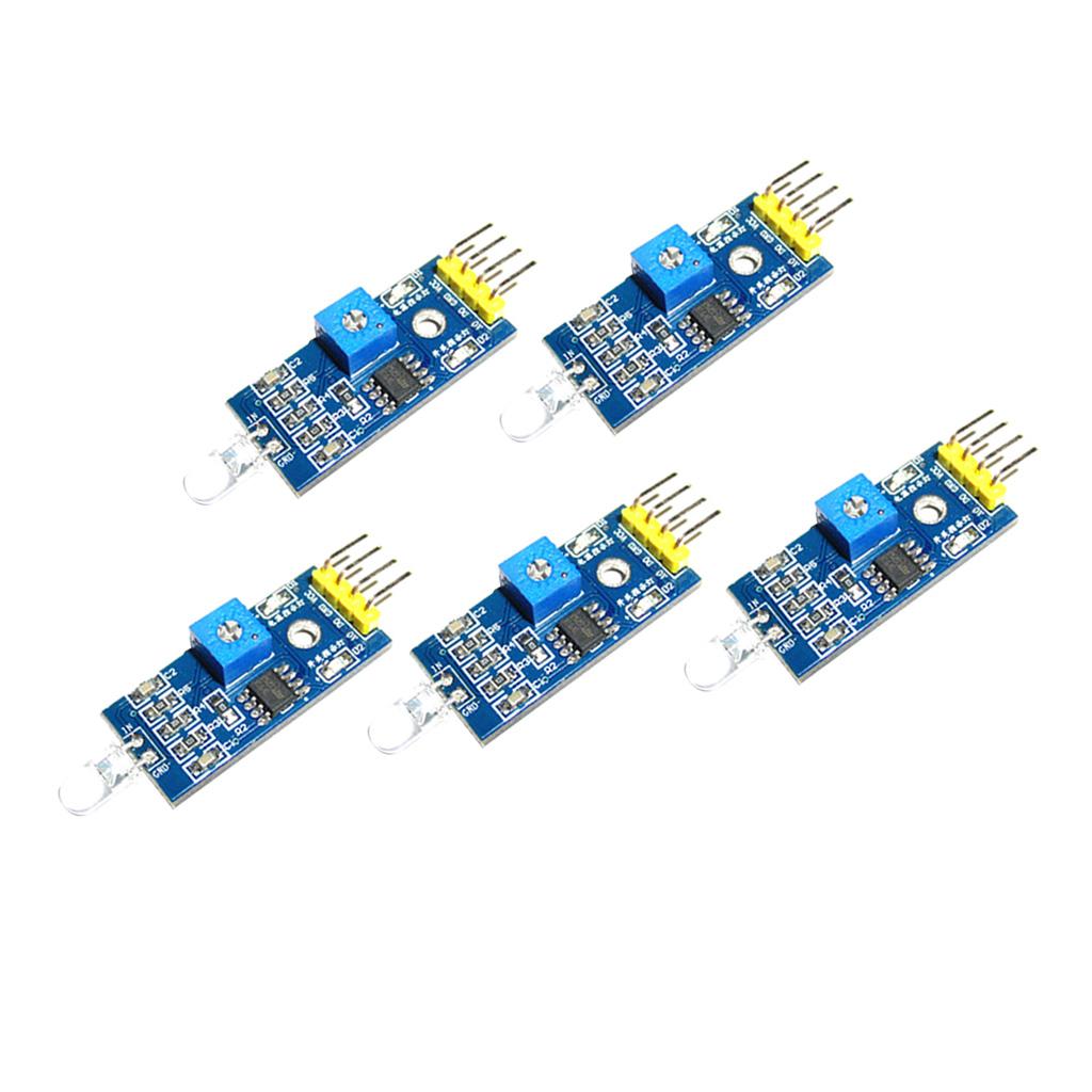 5Pcs Photosensitive Resistance Light Detection Sensor Module for