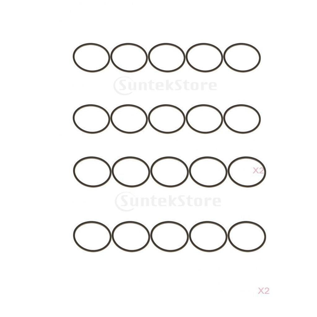 20 Pack Replacement Square Drive Belts for 360 Optical DVD Drive Repair