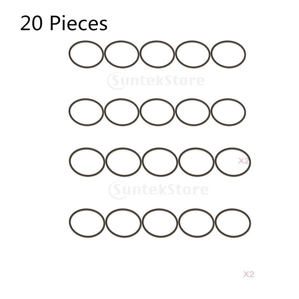 20 Pack Replacement Square Drive Belts for 360 Optical DVD Drive Repair