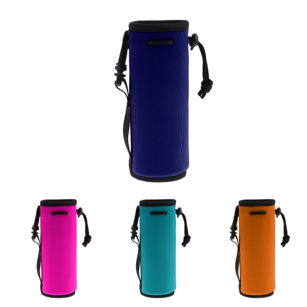 4Pcs Neoprene Insulated Water Drink Bottle Cooler Carrier Cover Sleeve Case