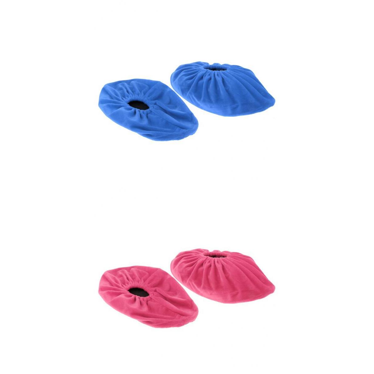2 Pairs Premium Shoe Covers Waterproof Washable Reusable Non Slip Overshoes