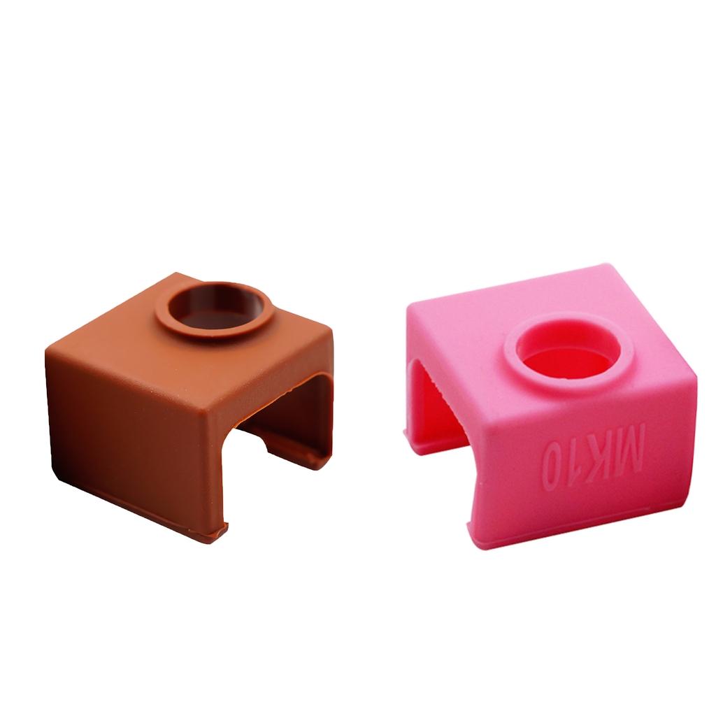 2Pcs 3D Printer Wrap Case Socks Cover Protector For MK10 Heating Block