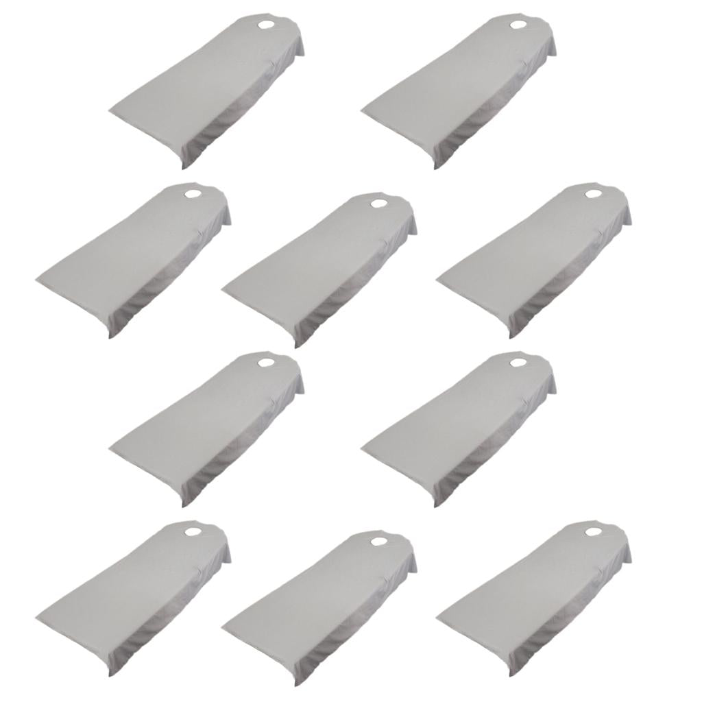 10Pieces SPA massage treatment bed cover Gray