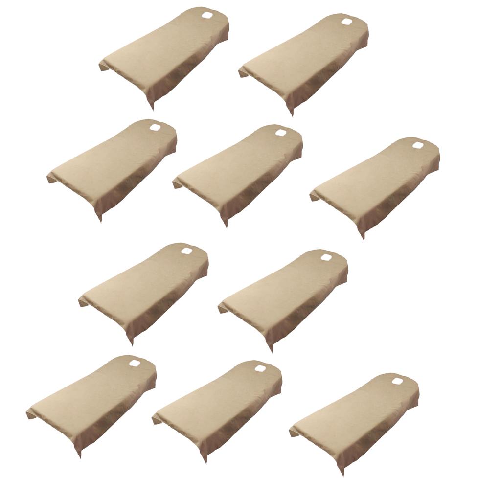 10Pieces SPA massage treatment bed cover Camel
