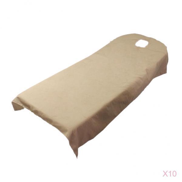 10Pieces SPA massage treatment bed cover Camel