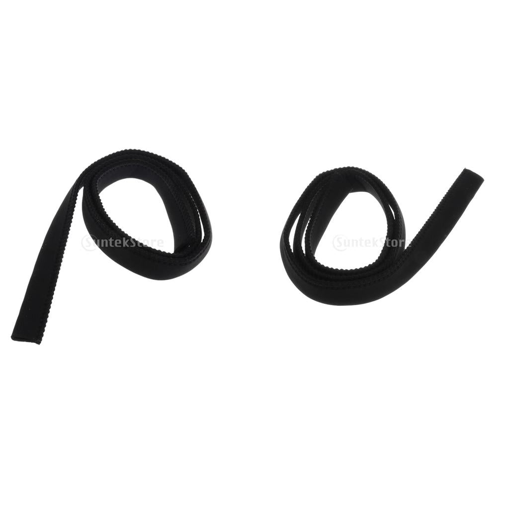 2pcs Hydration Pack Insulated Drink Tube Hose Cover Sleeve Protector Black