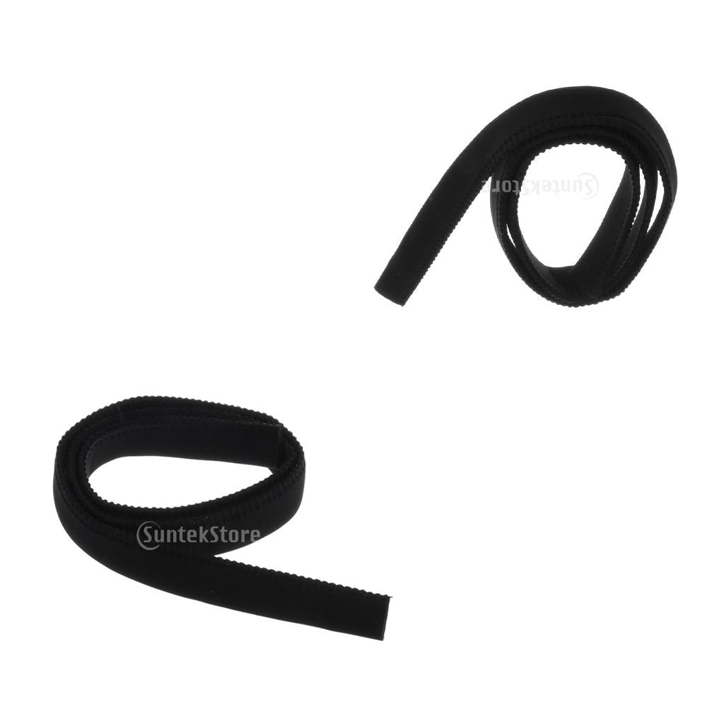 2pcs Hydration Pack Insulated Drink Tube Hose Cover Sleeve Protector Black