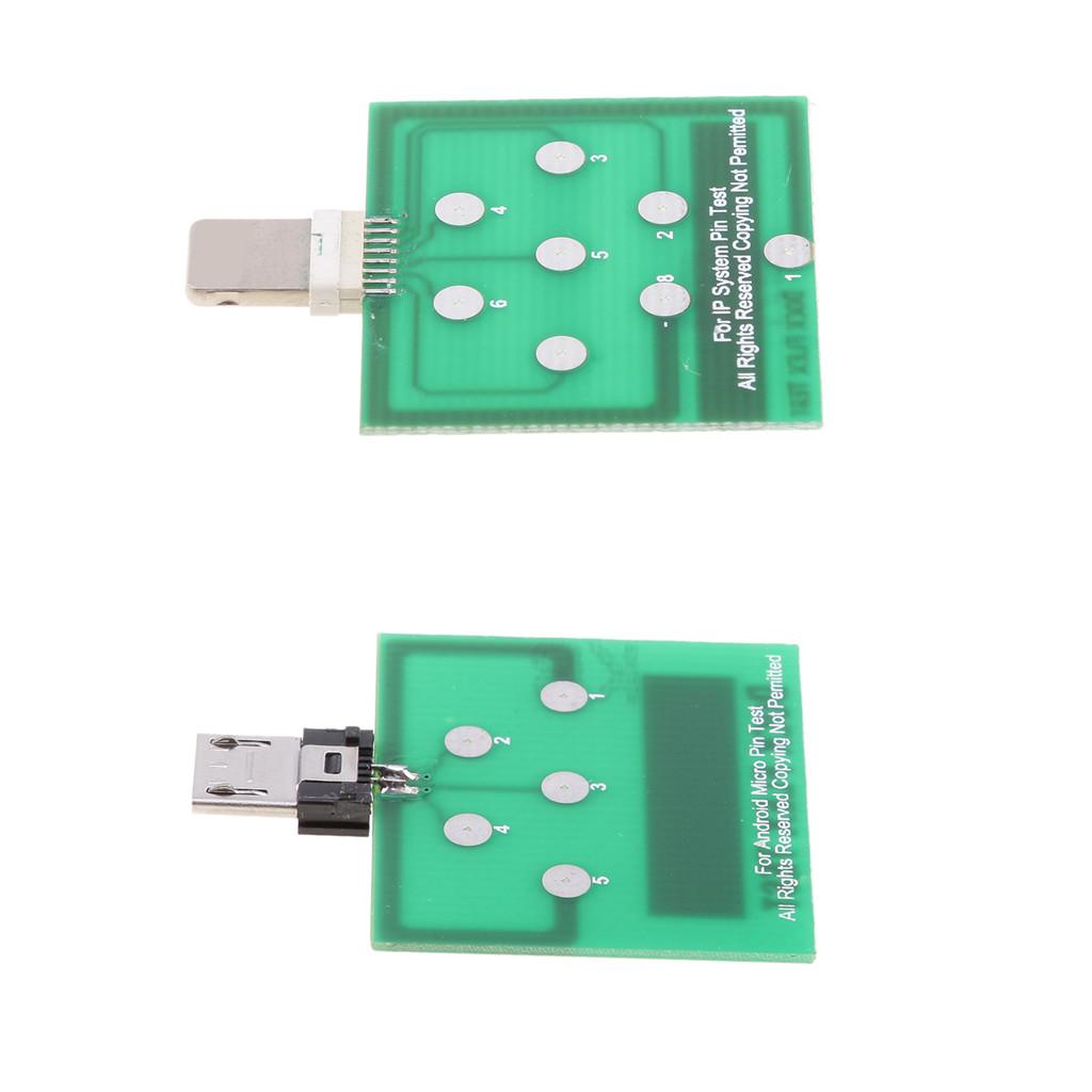 Battery Power Charging Dock Flex Test For iPhone + Micro USB 5 Pin Phones