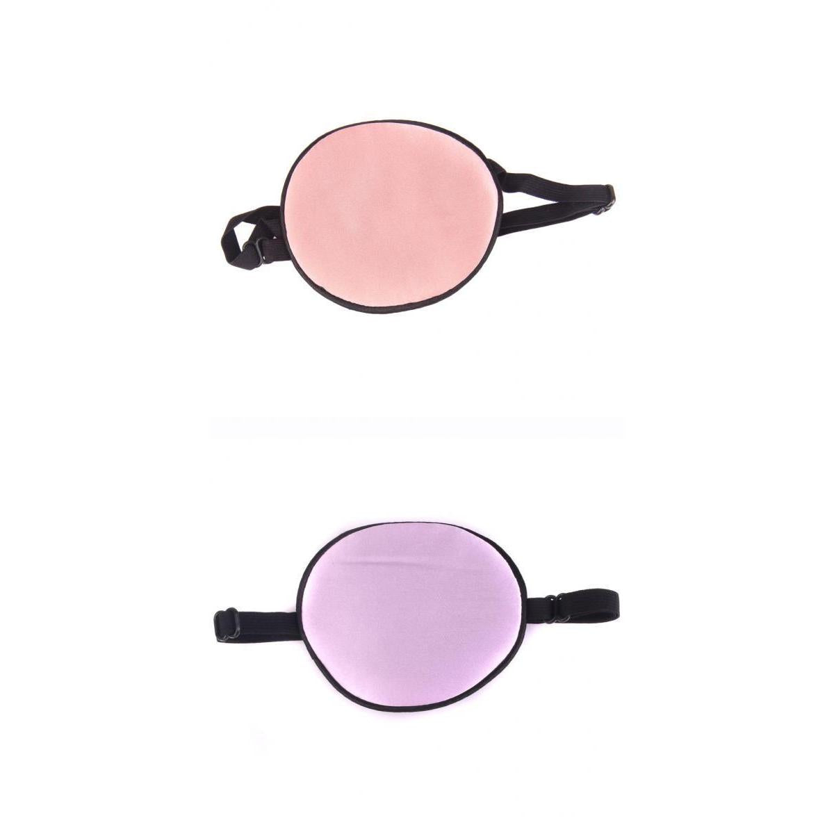 2 Pieces Kids Pirate Eye Patch Silk Eyemask Eyeshade Cover for Lazy Eye