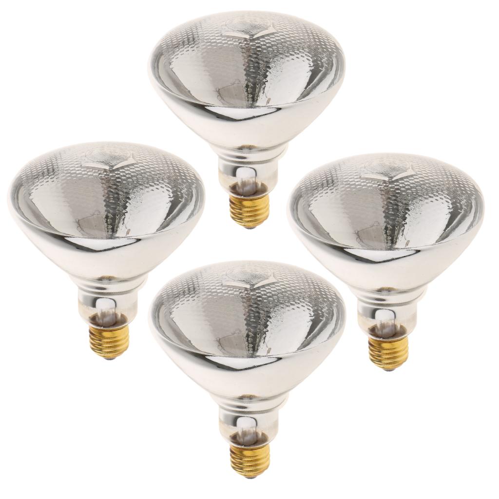 4x Heat Light Bulb Breeding Lamp Heat Emitter Infrared Heater Type 2 - 200W