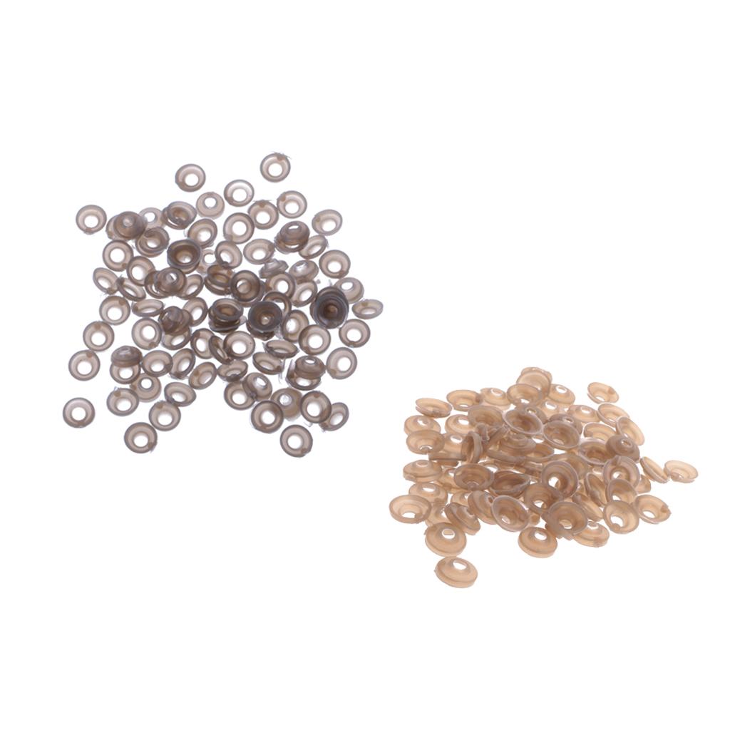 200 Pieces 9mm 11mm Plastic Safety Eyes Nose Washer BACK for Bear Doll DIY