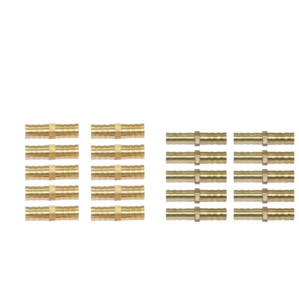 20Pieces Barbed Hose Tube Pipe Pagoda Fitting Coupler Connector 6mm 10mm
