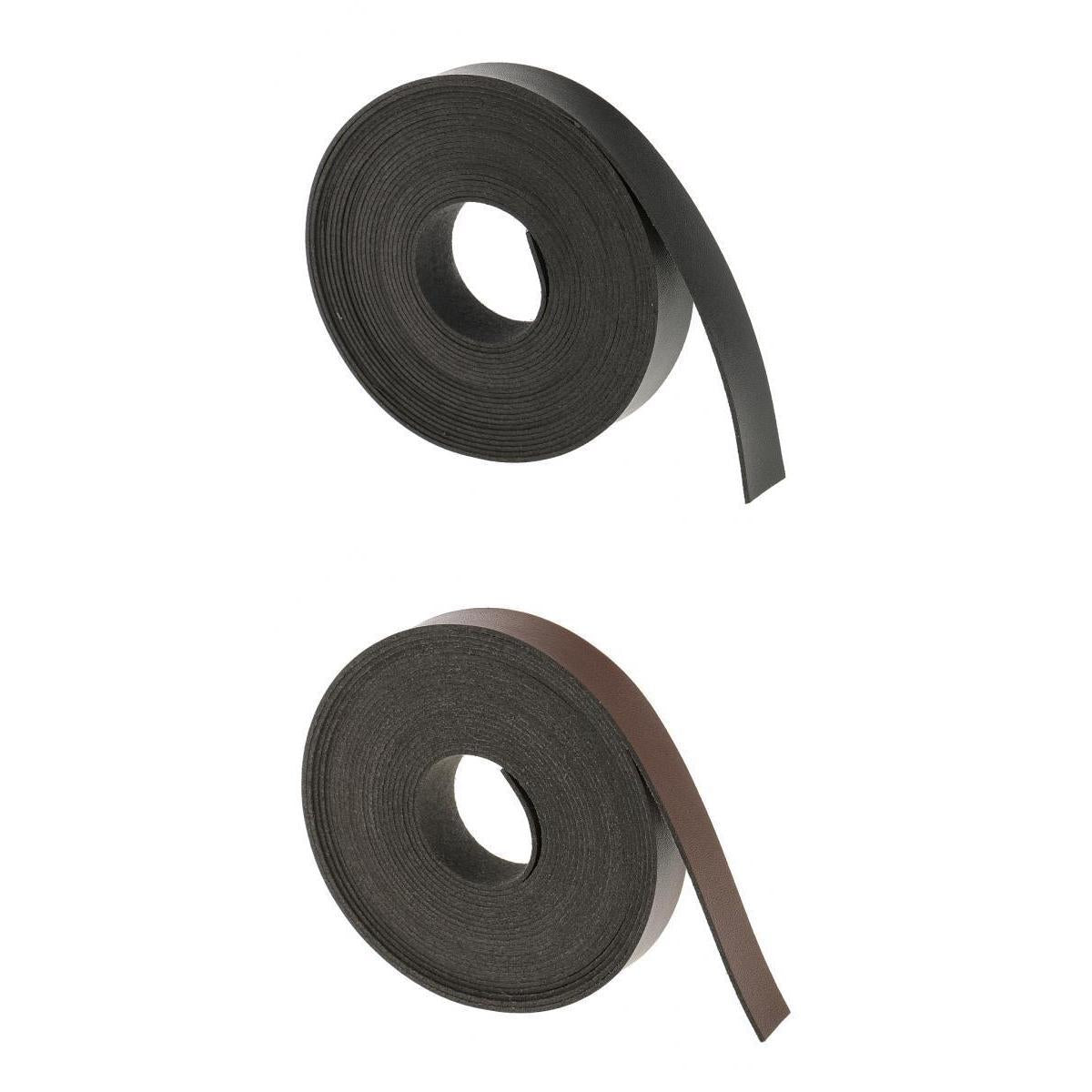 2pcs 5 Meters DIY Leather Straps Strips for Leather Crafts 2cm
