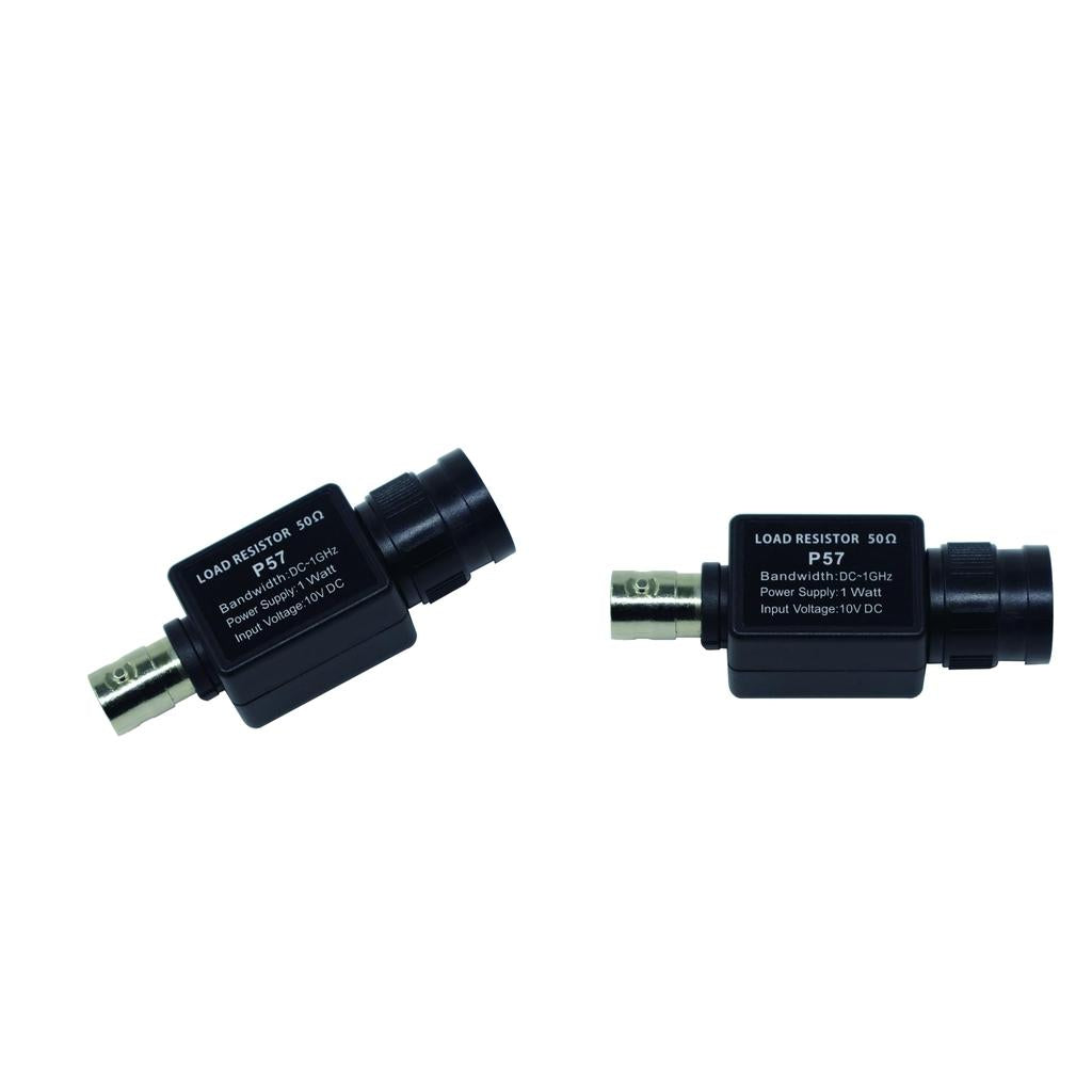 2Pc P57 50Ohm Feed Through Terminator BNC Female Seat 50KY Device Q9 Adapter