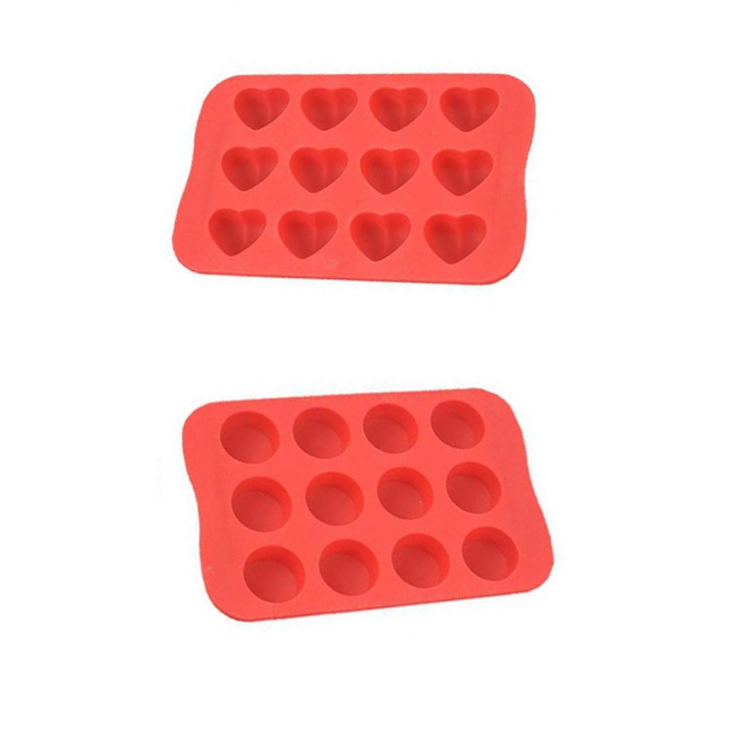 2pcs Silicone Fondant Mold Cake Decorating Chocolate Sugarcraft Bake Mould