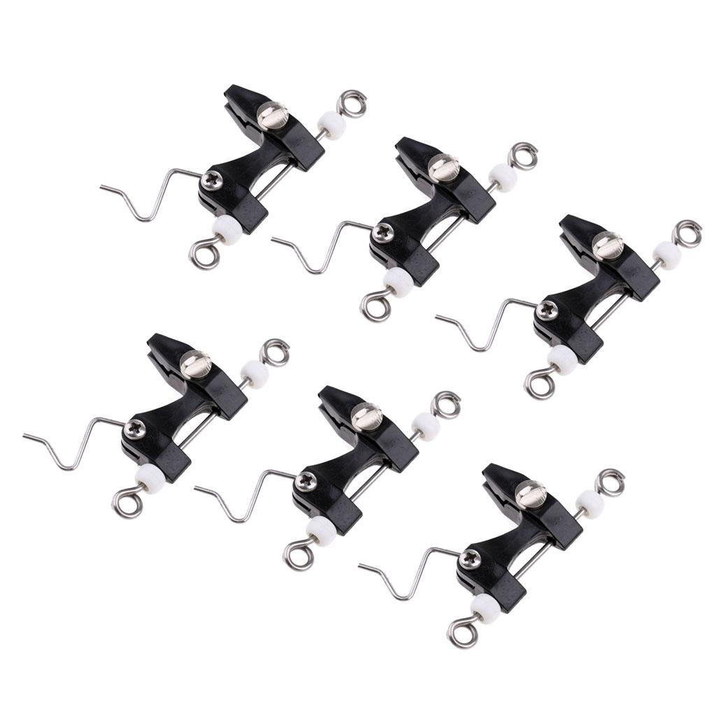 6Pcs Trolling Clip Release Clips Boating & Fishing for Outrigger,Downrigger