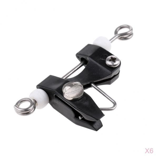 6Pcs Trolling Clip Release Clips Boating & Fishing for Outrigger,Downrigger