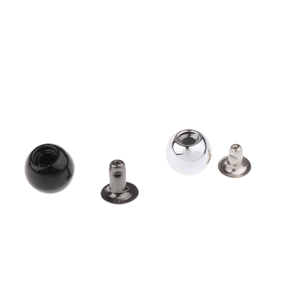 40 Sets Stylish Pearl Bead Rivet Studs Buttons for Garment Bag Accessories