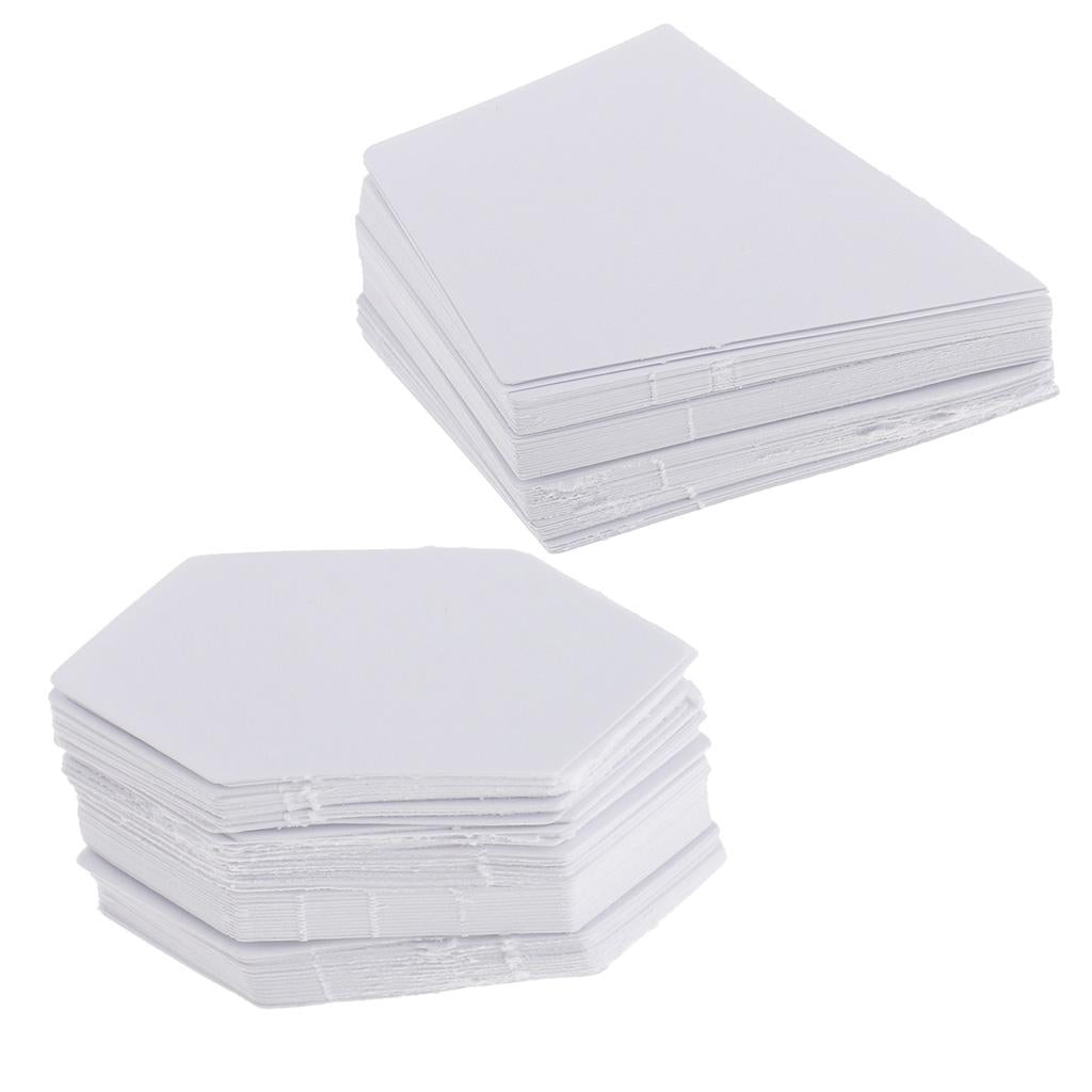 200 Pieces Diamond Shape Paper Quilting Templates for Sewing Craft Patchwork