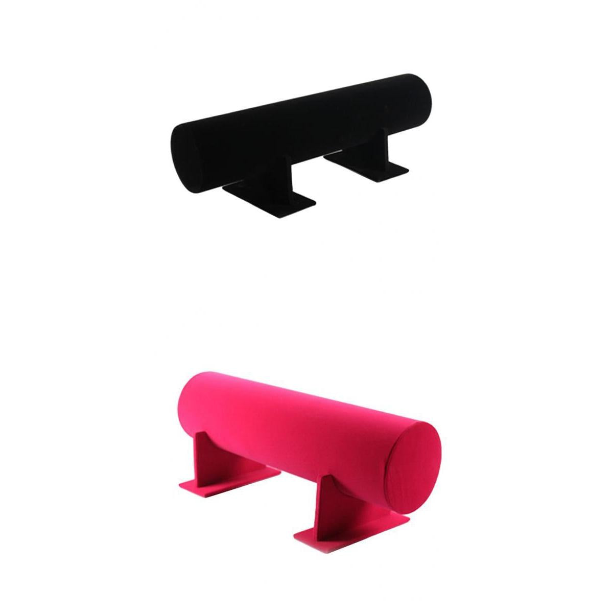 2 Pieces Detachable Headband Hair Clasp Holder Display Stand Rack T-bar