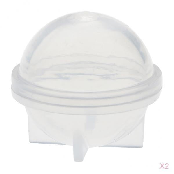 2 Pieces Sphere Ball Shape Silicone Mold Mould for Jewelry Making Craft 20mm