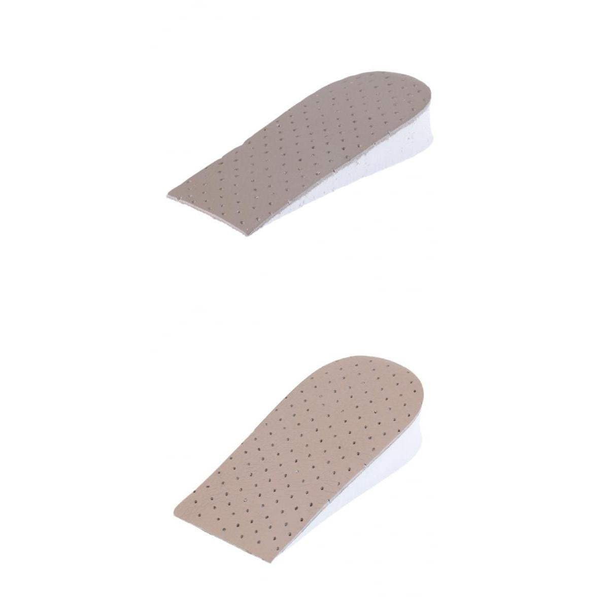 2pairs Invisible Shoes Insole Insert Increased Height Taller Lift Half Pads