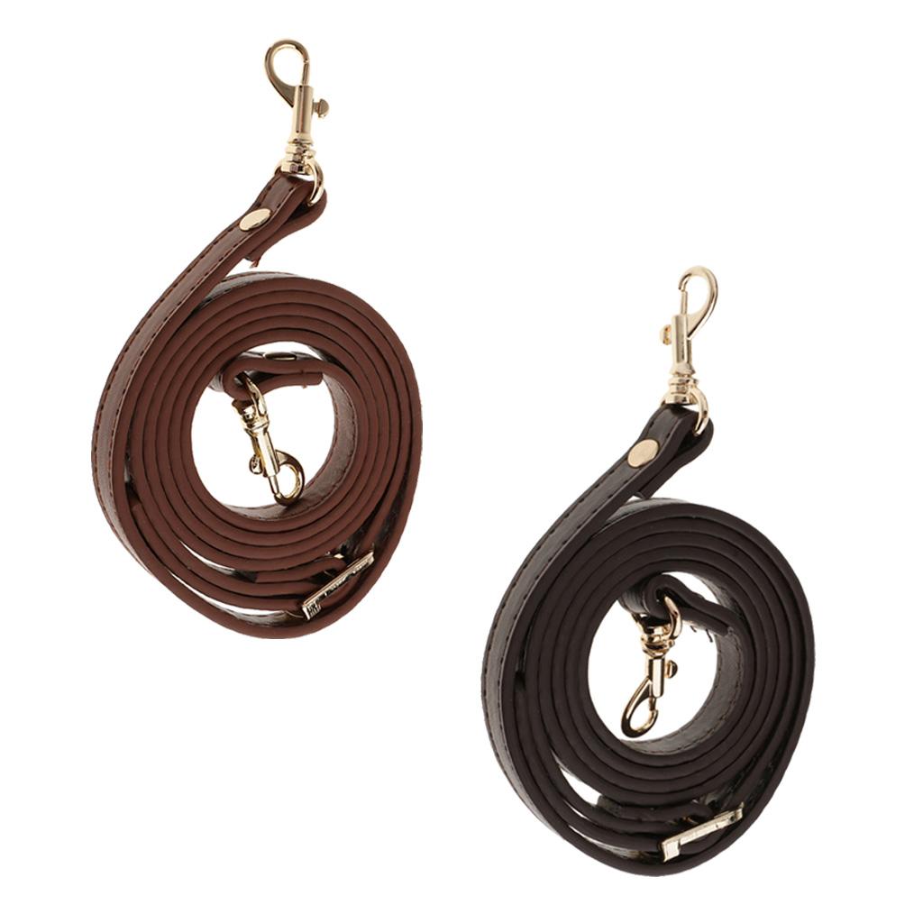 2pcs 120cm Adjustable DIY Shoulder Bag Accessories Handbag Handles Strap