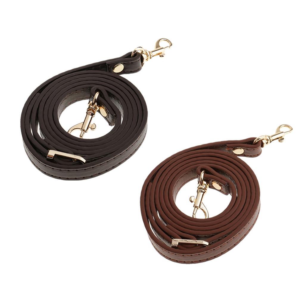 2pcs 120cm Adjustable DIY Shoulder Bag Accessories Handbag Handles Strap