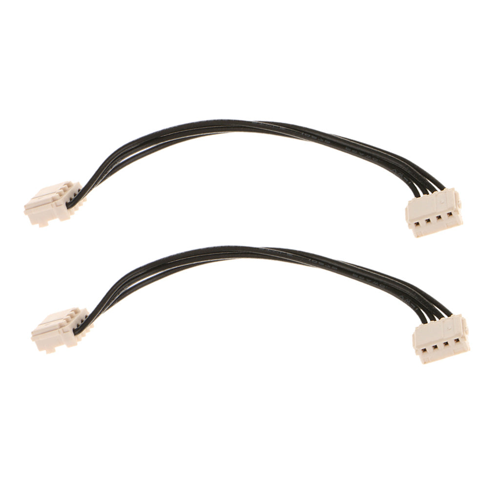 2 Pieces 4 Pin Built-in Power Supply Cord Replacement for Sony PlayStation 4