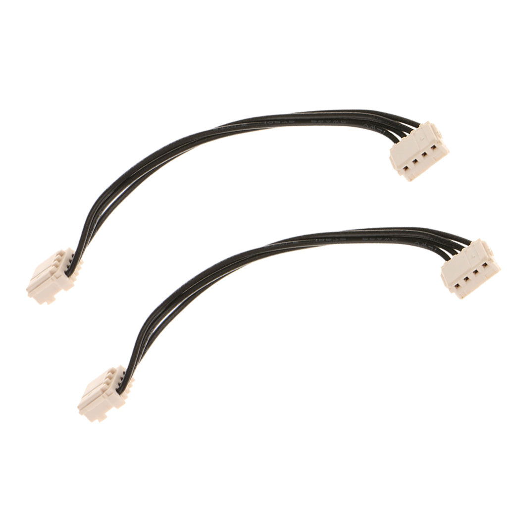 2 Pieces 4 Pin Built-in Power Supply Cord Replacement for Sony PlayStation 4