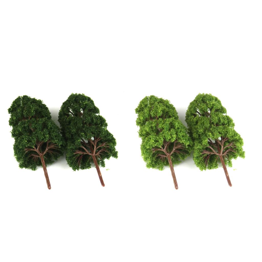 20pcs Architecture Scenery Model Trees Train Railroad Landscape HO N Scale